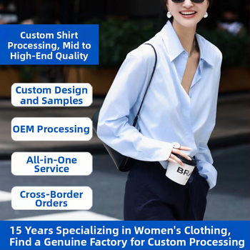 Obrada i prilagođavanje košulja - OEM po nacrtima, 3-dnevno odobrenje uzorka, kapacitet 1000 kom/dan