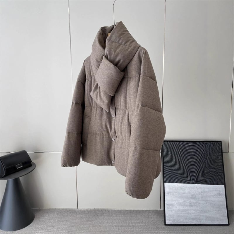 Bunda s páperím z kačíc - bez goliera, hrubá, obsah páperia 86-90%, výplň 101-200 g, dĺžka 50-65 cm