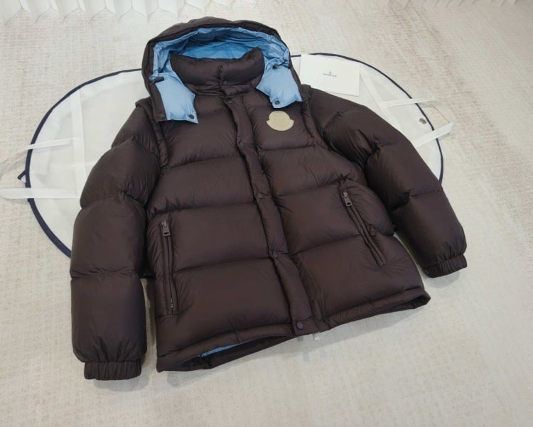 Muška zimska jakna s kapuljačom 3-u-1, topla jakna, bijeli gusje per 86–90% ispun, 800 punom snaga, kapuljača, stojeći ovratnik i prednji zatvarač, zaštita od -20°C do -5°C