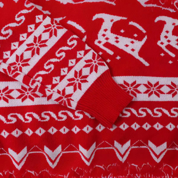 Džemper s Jacquardom i motivom pahulje - akrilna vlakna, udoban ležeran kroj, okrugli izrez, dugi rukavi