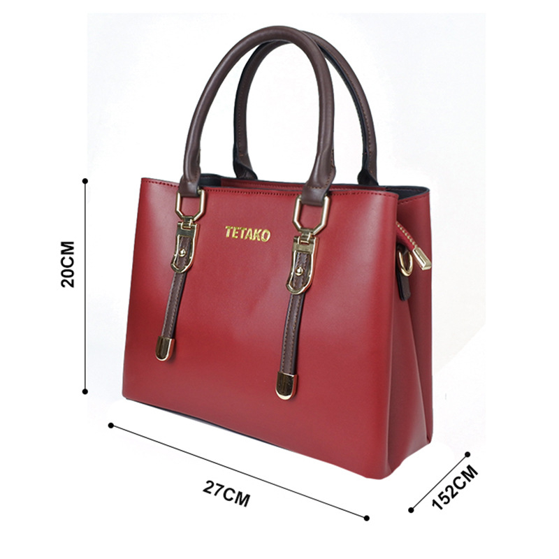 PU kožna torba za rame u obliku jastuka za poslovno putovanje — zatvaranje na zip, unutarnji džepovi (zip džep, džep za telefon, džep za ID), PU podstava, čvrsta ručka