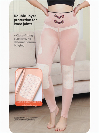 Colanți termici pentru femei din nailon și spandex, croială strânsă, elasticitate ridicată, culoare solidă, 80–90% nailon, grosime, toamna 2025