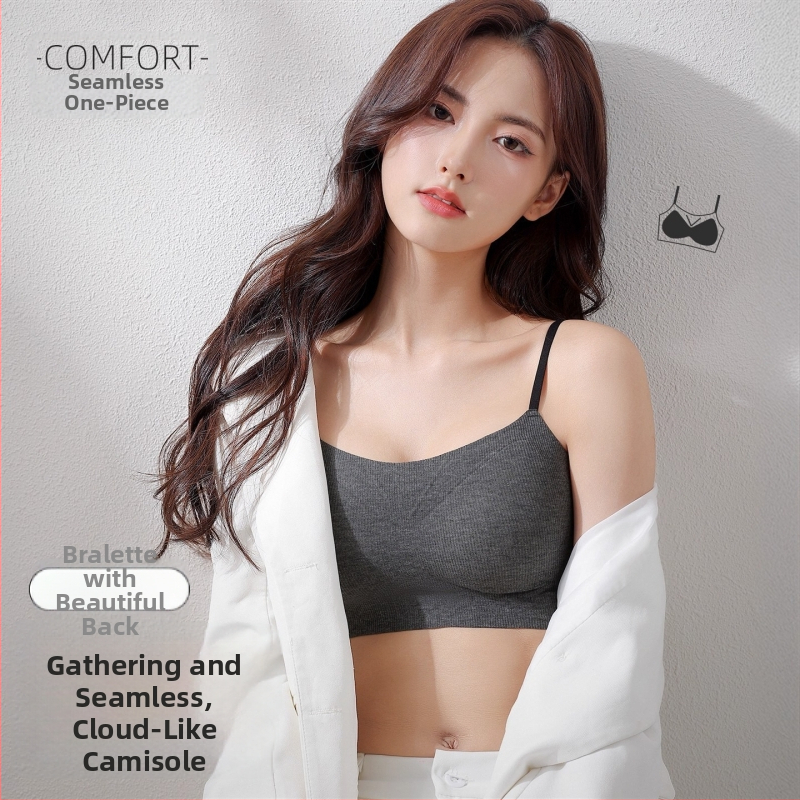 Be rankovių bešvei bandeau liemenėlė mažam biustui, 3/4 kaušelis, plonas formuojantis kaušelis, push-up, nailonas/spandeksas