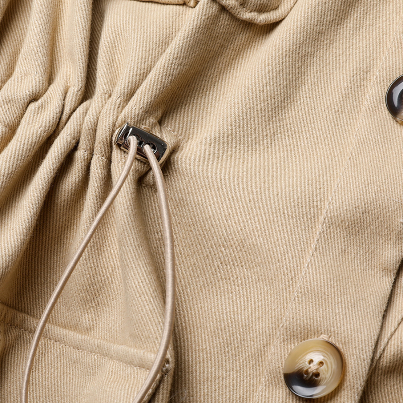 Vesta od chenille materijala, jednostavan uzorak, polo ovratnik, opušten kroj, japansko-korejski ležerni stil.