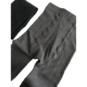 Colanți de damă din bumbac cu căptușeală fleece, grosime medie, păstrează căldura