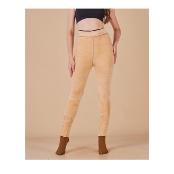 Poliestera zeķes ar kājām – biezas ziemai, silti, pacel sēžamvietu un veido kājas, vienots raksts