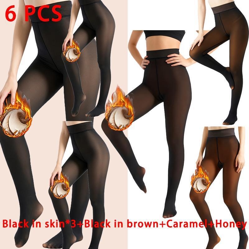 Poliestera zeķes ar kājām – biezas ziemai, silti, pacel sēžamvietu un veido kājas, vienots raksts