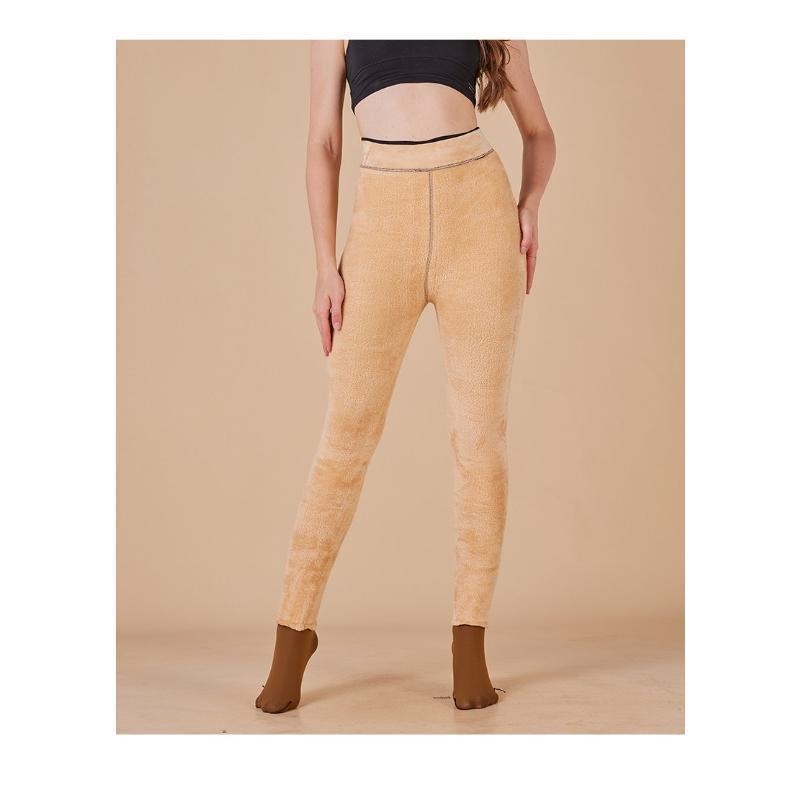 Poliestera zeķes ar kājām – biezas ziemai, silti, pacel sēžamvietu un veido kājas, vienots raksts