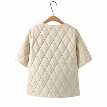 Ženski lagani kardigan-vest s okruglim izrezom, poliester tkanina, zima 2024, japansko-korejski ležerni stil