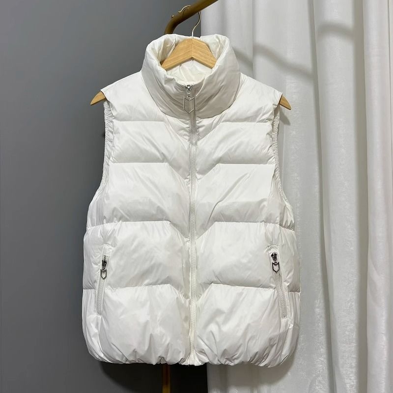 Chenille prsluk s Polo ovratnikom, regularni kroj, bez rukava, Proljeće 2025, Glavni sastav tkanine 90-95%