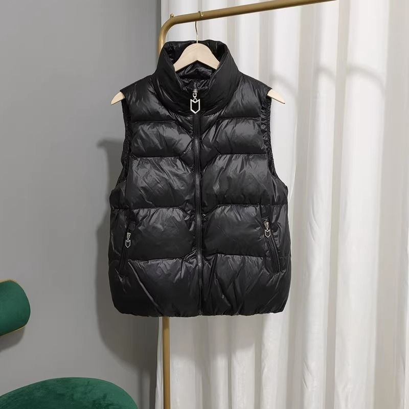 Chenille prsluk s Polo ovratnikom, regularni kroj, bez rukava, Proljeće 2025, Glavni sastav tkanine 90-95%