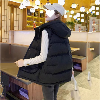 Ženski bezrukavni prsluk s polo ovratnikom, Chenille tkanina, glavni sastav: Spandex, proljeće 2025, slobodan kroj.