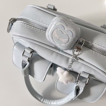 Xinghe puscaur AirPods Pro korpuss – puscaurīgs mīlestības sirds spārnu dizains, pilns pārklājums, TPU, injekciju formēšana, saderīgs ar Apple