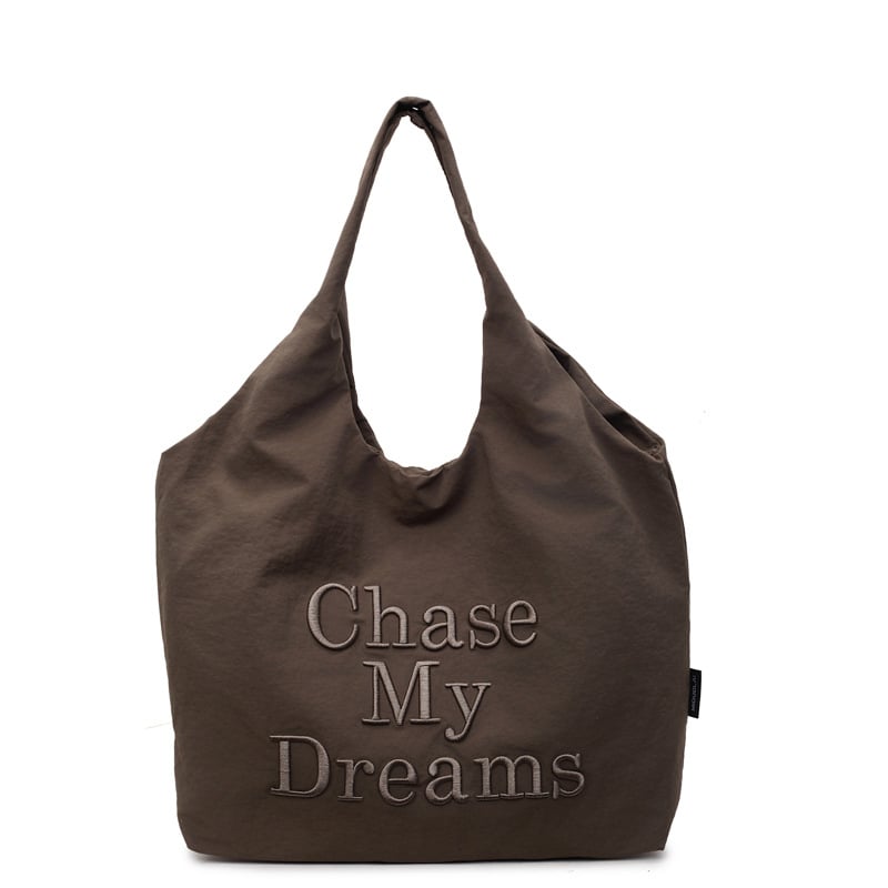 Geantă de pânză tote pentru relaxare și călătorii, căptușeală din nylon, formă orizontală pătrată, închidere cu cataramă, buzunar intern pentru telefon, o curea de umăr, Vara 2025