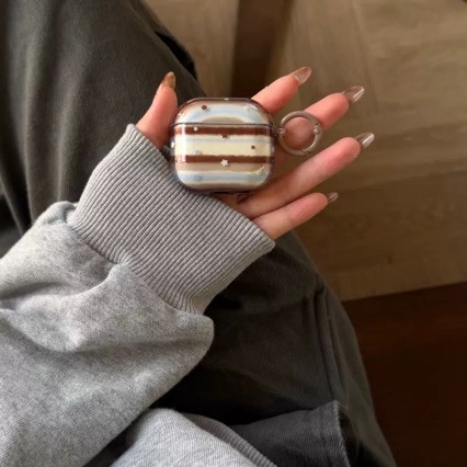 Husa protectie AirPods Pro - TPU, carcasa moale, textura, turnare din plastic, compatibil cu Apple