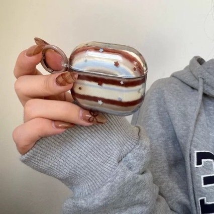 Husa protectie AirPods Pro - TPU, carcasa moale, textura, turnare din plastic, compatibil cu Apple