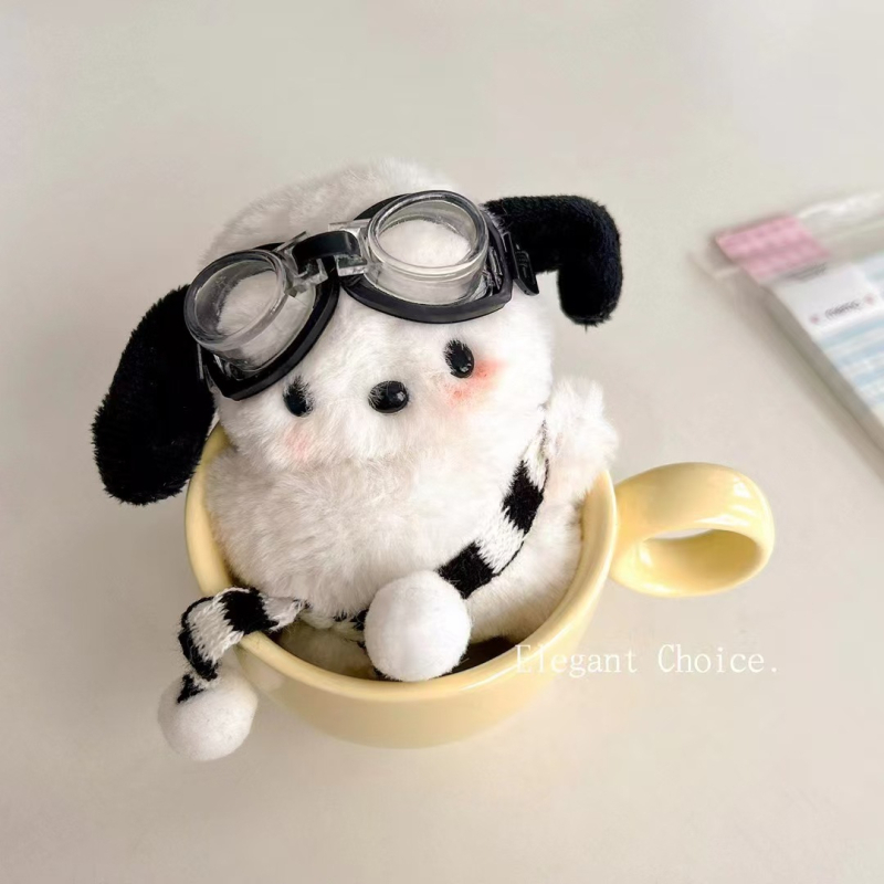 Husă de protecție AirPods Pro din pluș, cu design animal drăguț în stil desen animat — portabilă, husă moale, confecție din textil