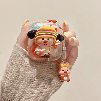 Carcasă de protecție pentru AirPods Pro 2 și AirPods 3 - gravură în relief, potrivire universală, brand Lemon Book