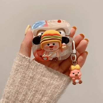 Carcasă de protecție pentru AirPods Pro 2 și AirPods 3 - gravură în relief, potrivire universală, brand Lemon Book