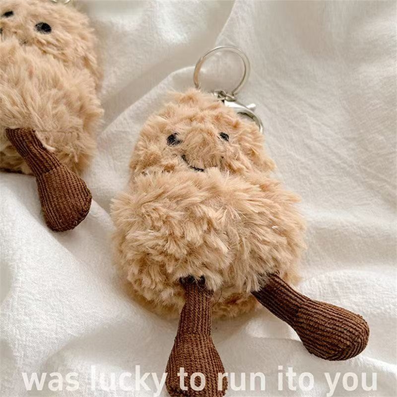 Căști protecție husă din fleece | portabil, carcasă moale, acoperire completă, stil desen animat | meșteșug: artă din țesătură | compatibil cu Apple