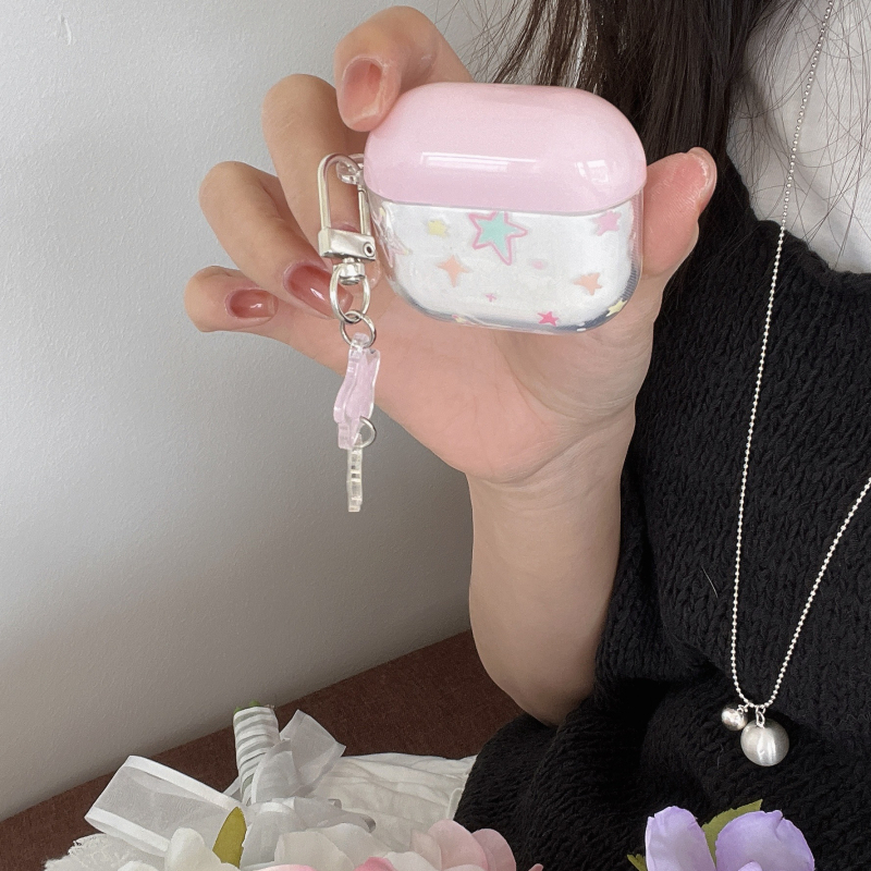 Защитен калъф за AirPods Pro 2-ро и 3-то поколение, TPU, Injection molding, All-Inclusive стил, Съвместим с Apple AirPods Pro 2nd и 3rd Gen, Поддръжка за персонализация