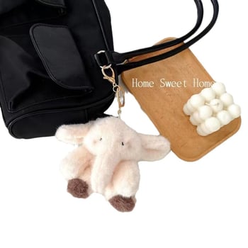 AirPods калъф от плюшена материя – мек корпус, карикатурен мотив, подходящ за Apple AirPods