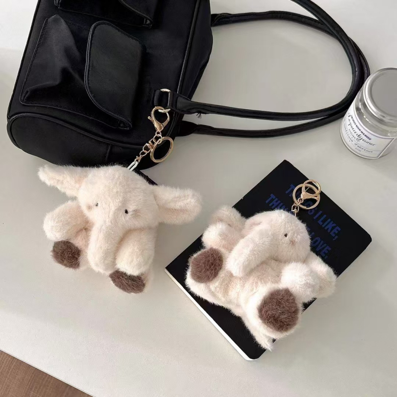 AirPods калъф от плюшена материя – мек корпус, карикатурен мотив, подходящ за Apple AirPods