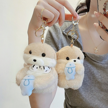 AirPods Pro 3 Плюшен карикатурен защитен калъф — портативен дизайн, плюшена материя, съвместим с Apple