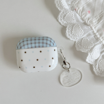 Zaštitna kutija za AirPods Pro s minimalističkim dizajnom zvjezdice (Materijal: TPU; Izrada: injekcijsko prešanje; Kompatibilni modeli: Apple; Podrška prilagodbi: Da)