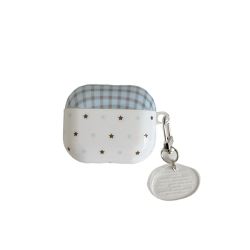 Zaštitna kutija za AirPods Pro s minimalističkim dizajnom zvjezdice (Materijal: TPU; Izrada: injekcijsko prešanje; Kompatibilni modeli: Apple; Podrška prilagodbi: Da)