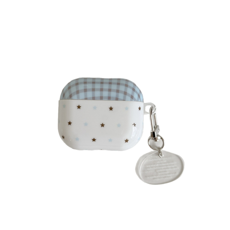 Zaštitna kutija za AirPods Pro s minimalističkim dizajnom zvjezdice (Materijal: TPU; Izrada: injekcijsko prešanje; Kompatibilni modeli: Apple; Podrška prilagodbi: Da)