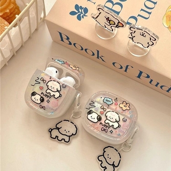 TPU kućište za AirPods, mekani zaštitni omotač, karikaturalna gravura, prilagodljivo, za Apple AirPods