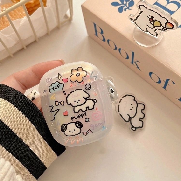 TPU kućište za AirPods, mekani zaštitni omotač, karikaturalna gravura, prilagodljivo, za Apple AirPods