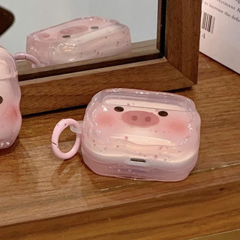AirPods Pro 2 TPU kućište – embossirani karikaturalni motiv životinje, za Apple
