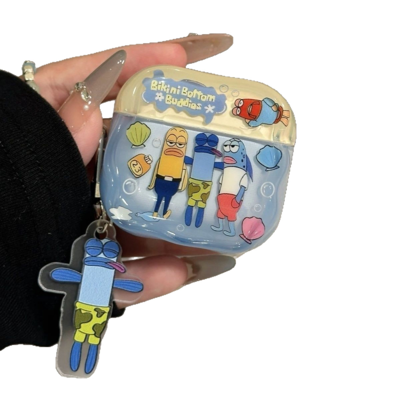 Nothing kućište za AirPods 3/4 s podijelnim dizajnom u karikaturalnom stilu, TPU materijal, injekcijsko oblikovanje, kompatibilno s Apple