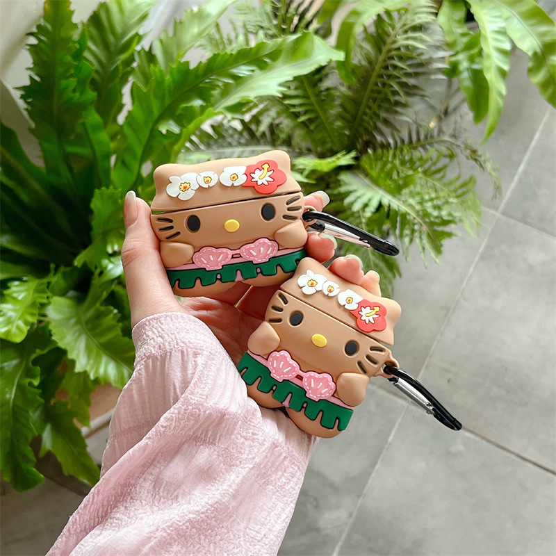 Ultron silikonska zaštitna futrola za Apple AirPods Pro 2/3 – prijenosna mekana futrola, crtani stil, ubrizgano oblikovanje