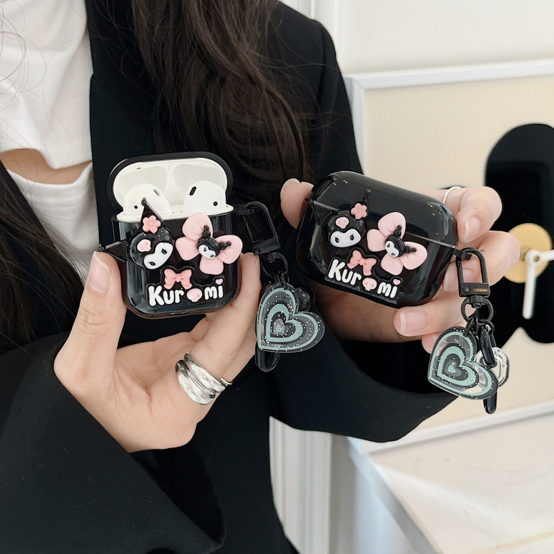 TPU obal na AirPods, polopriesvitný, lepiaca vrstva, kompatibilné s Apple AirPods 1/2/Pro2 a AirPods 3 Gen