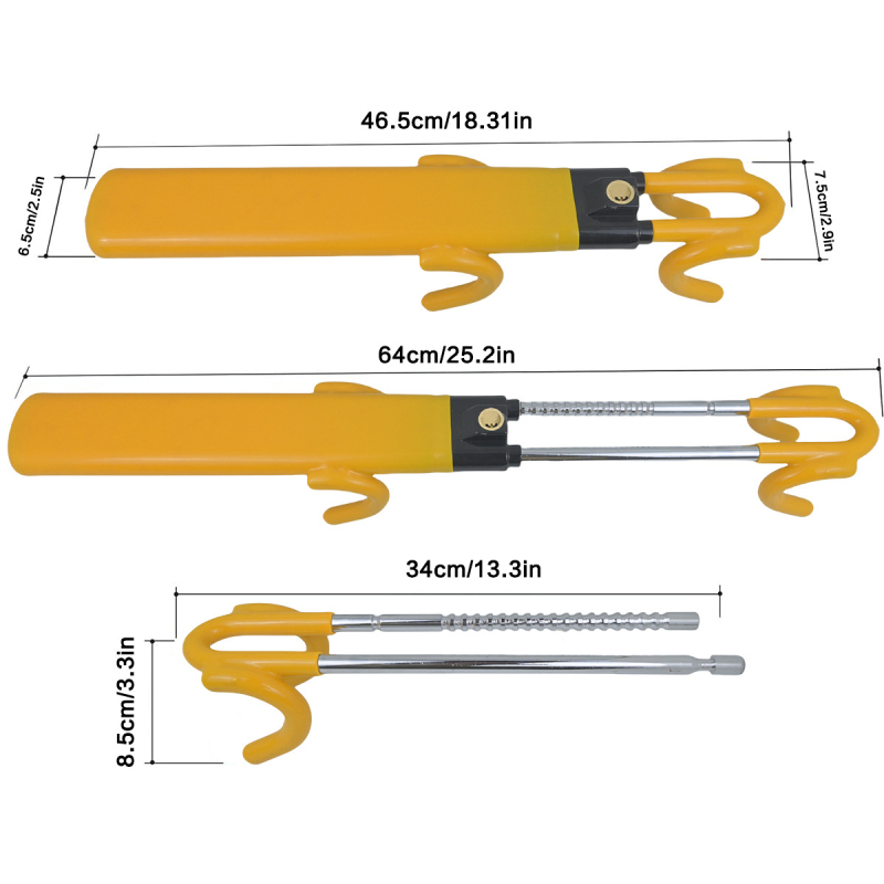 Zamka za volan automobila – čelično tijelo, bakreni cilindar, model XC-F046, univerzalna kompatibilnost