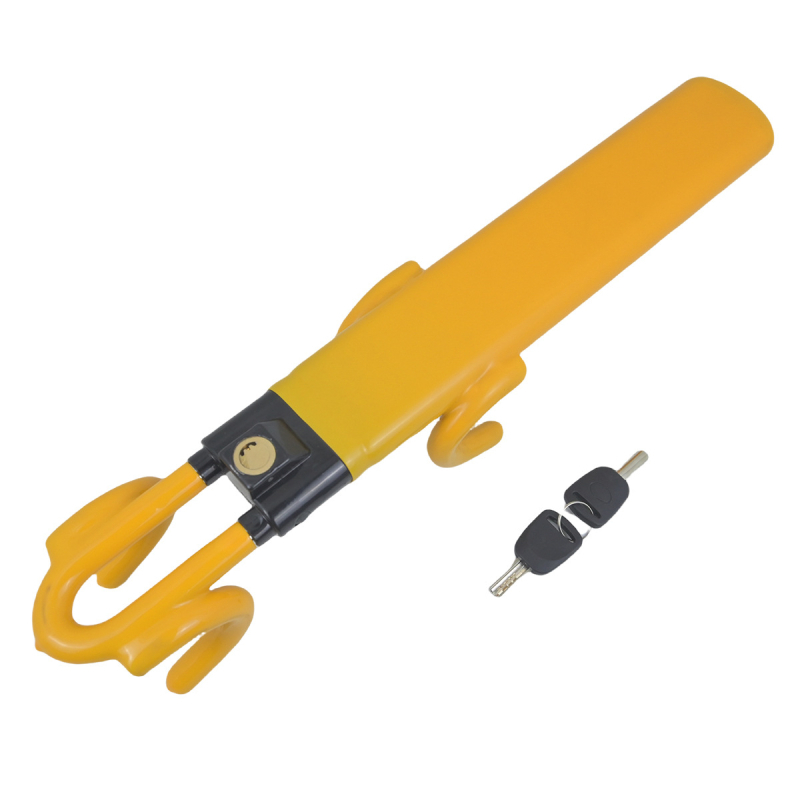 Zamka za volan automobila – čelično tijelo, bakreni cilindar, model XC-F046, univerzalna kompatibilnost