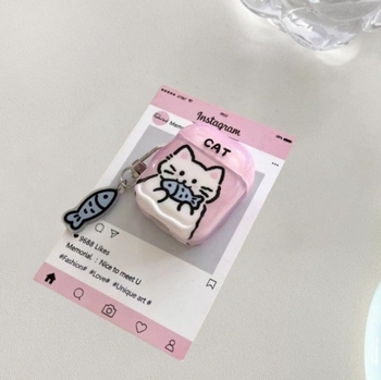 TPU zaštitno kućište s mačjim motivom za AirPods Pro (1./2. generacija) i AirPods 4. generacije – univerzalno, reljefno