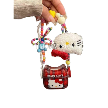 AirPods Pro kućište – TPU mekano kućište, završna obrada sprejem, karirani uzorak, kompatibilno s Apple