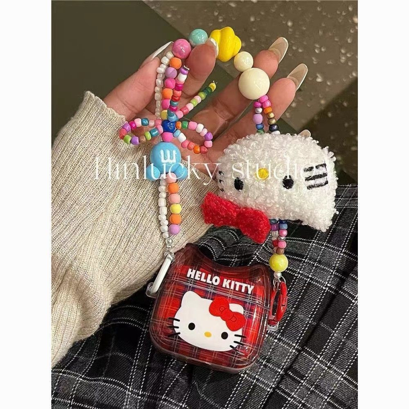 AirPods Pro kućište – TPU mekano kućište, završna obrada sprejem, karirani uzorak, kompatibilno s Apple