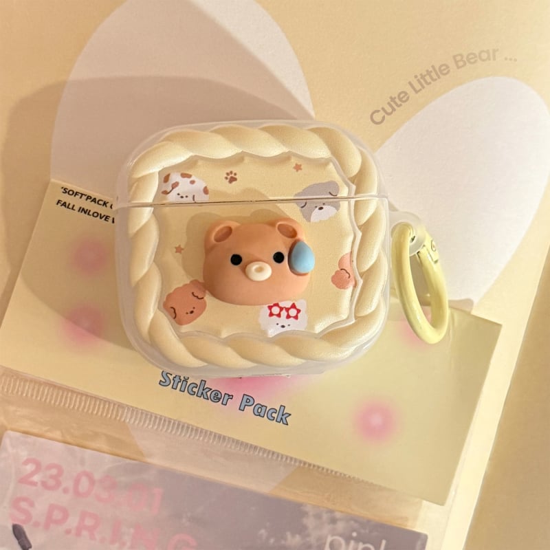 Zaštitna futrola za AirPods za 4. generaciju i Pro 2, TPU, poluprozirni mat završetak, prsten za vješanje