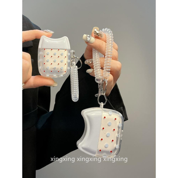 AirPods aizsarg maciņš Apple – TPU materiāls, caurspīdīgs dizains, izsmidzināšanas apdare, saderīgs ar AirPods Pro 2, 3. un 5. paaudze, pielāgošana atbalstīta