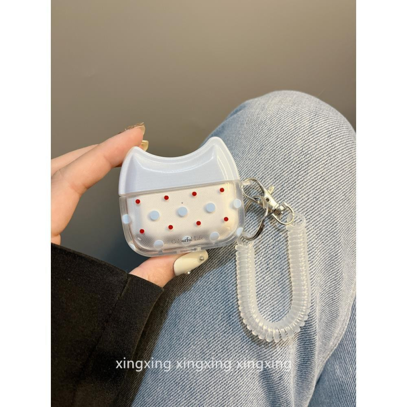 AirPods aizsarg maciņš Apple – TPU materiāls, caurspīdīgs dizains, izsmidzināšanas apdare, saderīgs ar AirPods Pro 2, 3. un 5. paaudze, pielāgošana atbalstīta