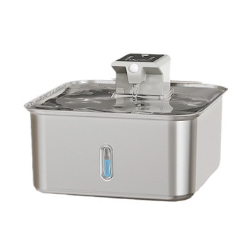 Bežični dispenser za vodu za kućne ljubimce od nehrđajućeg čelika — senzor, odvojiv, model FT802, težina 1200 g, za mačke i pse