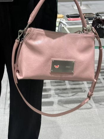 Matin retro armpit tote táska – PU anyag, PU bélés, zipzáras zárás, crossbody stílus, tavasz 2025 megjelenés