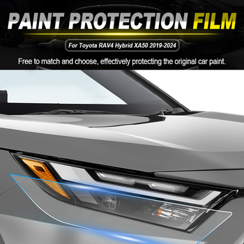 TPU film za svjetla i retrovizore — debljina 7.5 MIL, ljepilo osjetljivo na tlak, prilagodljiv, komplet za cijeli automobil