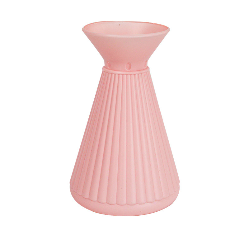 Plastična spiralna vaza za cvijeće s unutarnjom uloškom za hidroponske aranžmane; poluautomatizirana proizvodnja; mogućnost privatne oznake; brand Beautiful; tolerancija ±1–2 cm