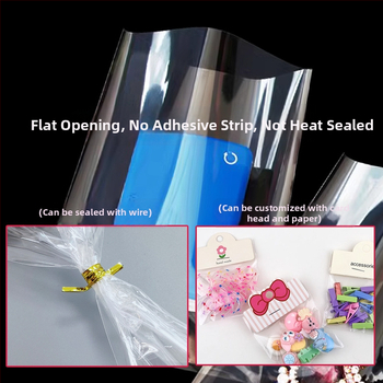OPP skaidrus plokščias kišeninis maišelis mobiliesiems įpakavimui, be užsegimo, dulkių atsparus saugojimas